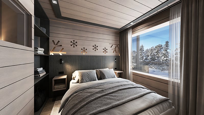 Kuva2_Ski-innHiutale36_makuuhuone